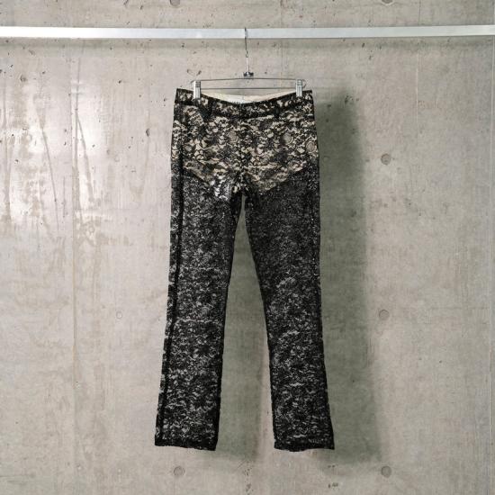 25SS Laura Andraschko 스트레이트 팬츠 SS25090017BS BLACK SILVER GOLD - OTHER BRANDS