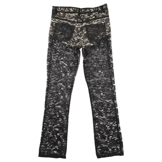 25SS Laura Andraschko 스트레이트 팬츠 SS25090017BS BLACK SILVER GOLD - OTHER BRANDS