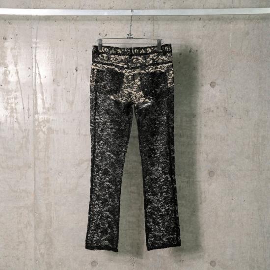 25SS Laura Andraschko 스트레이트 팬츠 SS25090017BS BLACK SILVER GOLD - OTHER BRANDS