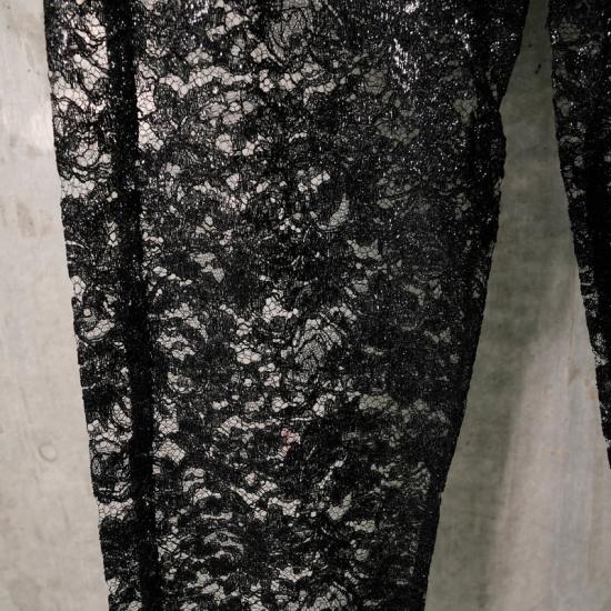 25SS Laura Andraschko 스트레이트 팬츠 SS25090017BS BLACK SILVER GOLD - OTHER BRANDS