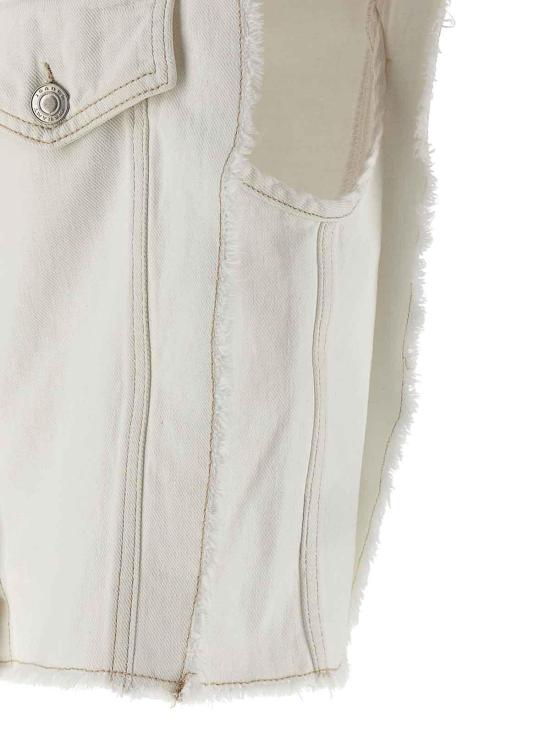 24FW 이자벨마랑 베스트 24PVE0080FAB1H04I20WH White - ISABEL MARANT
