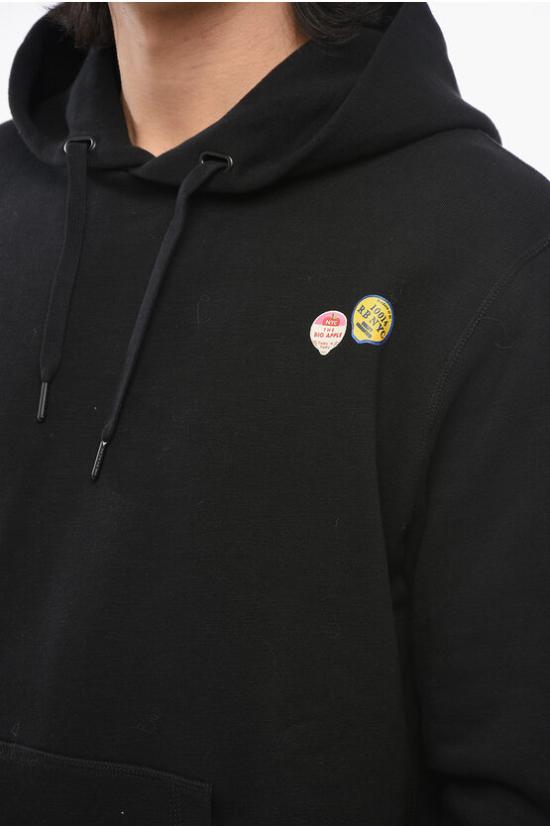  랙앤본 후드 티셔츠 MBC23HT042AP42 0 BLACK Black - RAG & BONE