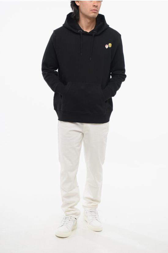  랙앤본 후드 티셔츠 MBC23HT042AP42 0 BLACK Black - RAG & BONE