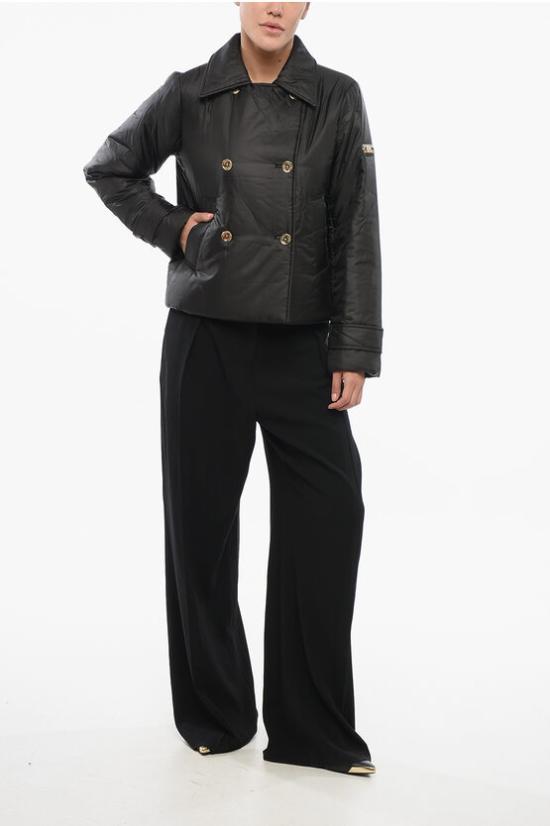  마이클 코어스 패딩 MF320D53SB 0 001 Black - MICHAEL KORS