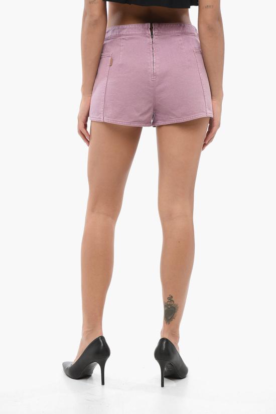  막스마라 데님 숏팬츠 ALIBI 2411141053600 007 Pink - MAX MARA