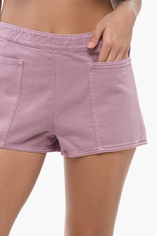  막스마라 데님 숏팬츠 ALIBI 2411141053600 007 Pink - MAX MARA