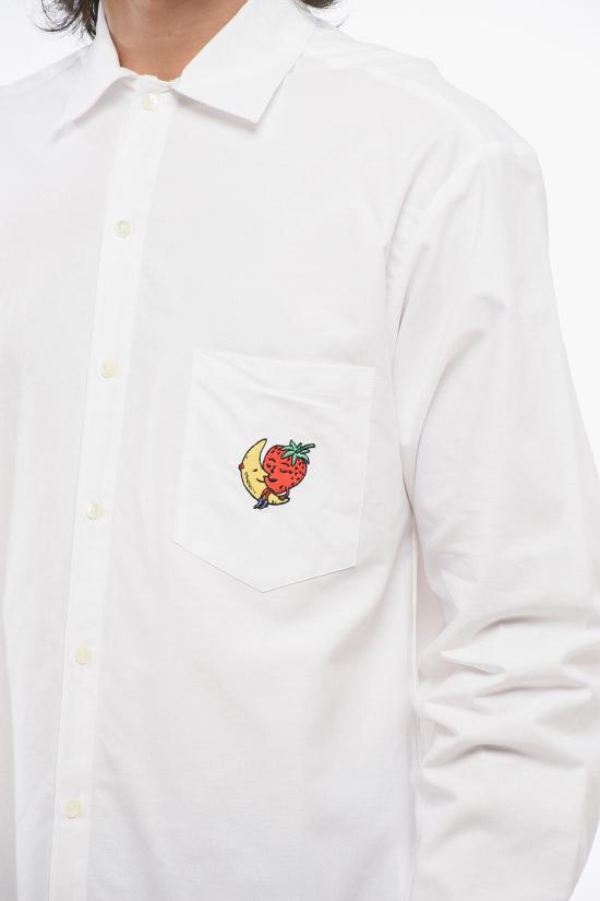  스카이하이팜 긴팔 셔츠 SHF05B0311 White - SKY HIGH FARM