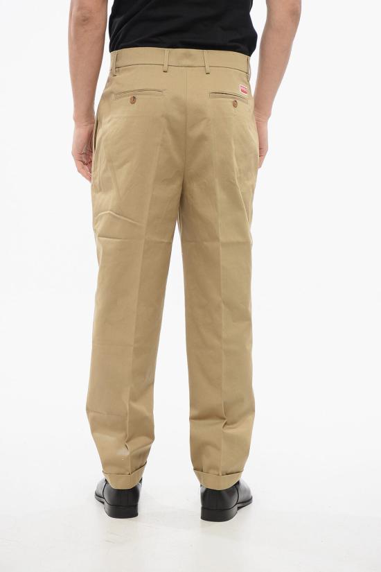  겐조 치노 팬츠 FD65PA205 9CA 13 Beige - KENZO