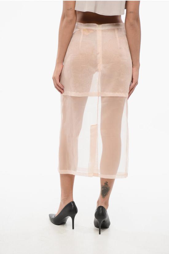  슈퍼 블론드 롱 스커트 SKIRTTTEX20 Pink - SUPER BLOND