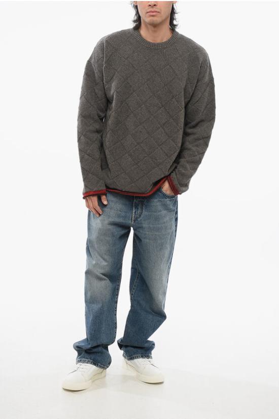  보테가베네타 스웨터 776144V36Y0 8647 Gray - BOTTEGA VENETA