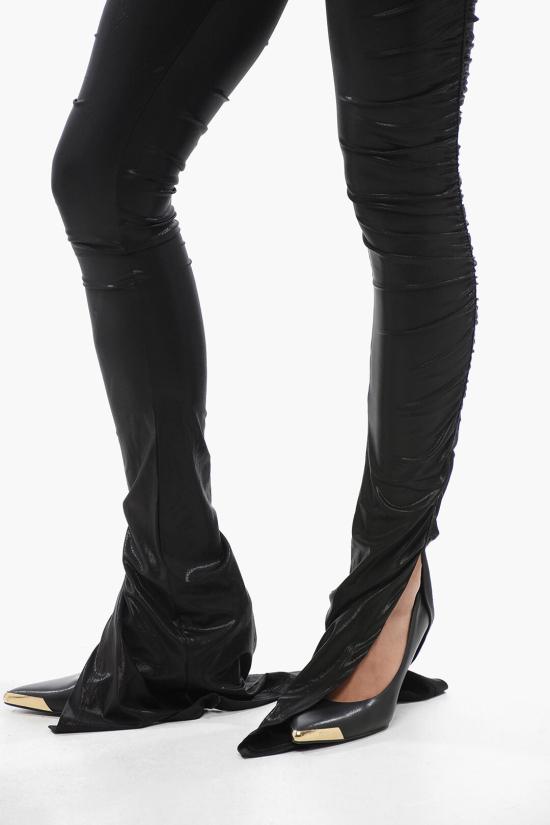  릭 오웬스 스트레이트 팬츠 LI01D6335 GVI 09 Black - RICK OWENS