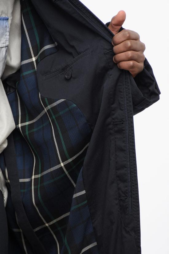  발렌시아가 트렌치 코트 768919TBP01 4063 Blue - BALENCIAGA