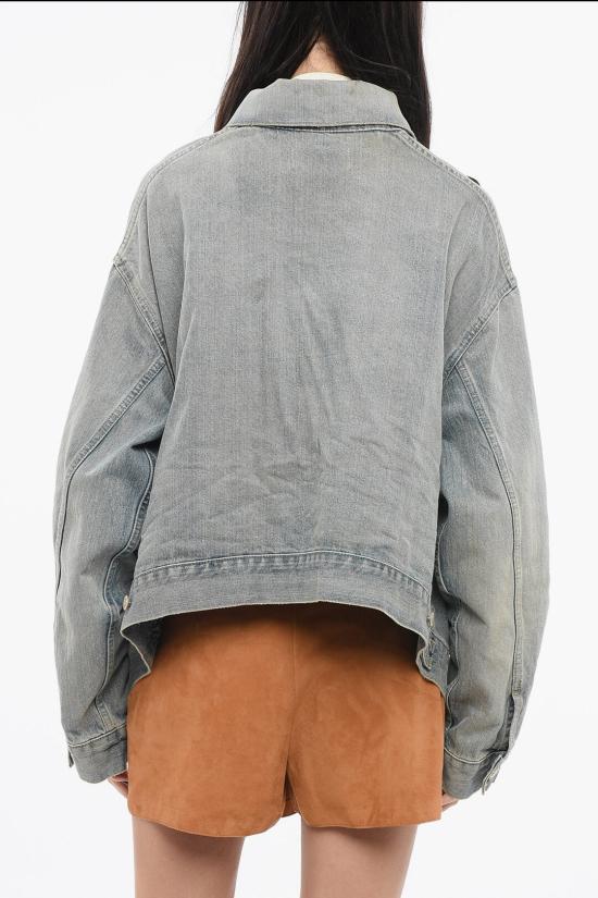  발렌시아가 데님 자켓 786638 TQW55 6379 Light blue - BALENCIAGA