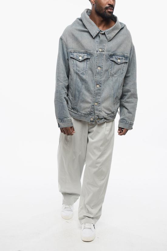  발렌시아가 데님 자켓 786638 TQW55 6379 Light blue - BALENCIAGA