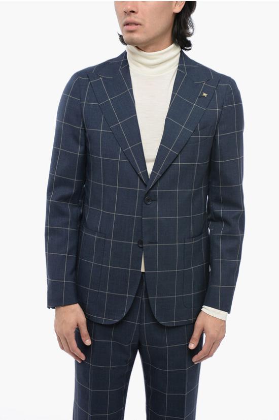  꼬르넬리아니 수트 세트 91NZ84 3167212 002 Blue - CORNELIANI