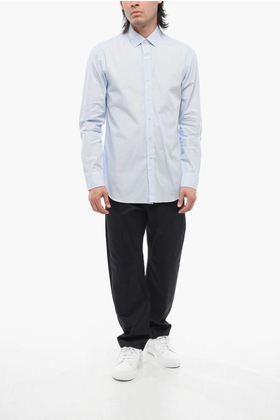  살바토레피콜로 긴팔 셔츠 OR10CO AZ1 Light blue - SALVATORE PICCOLO