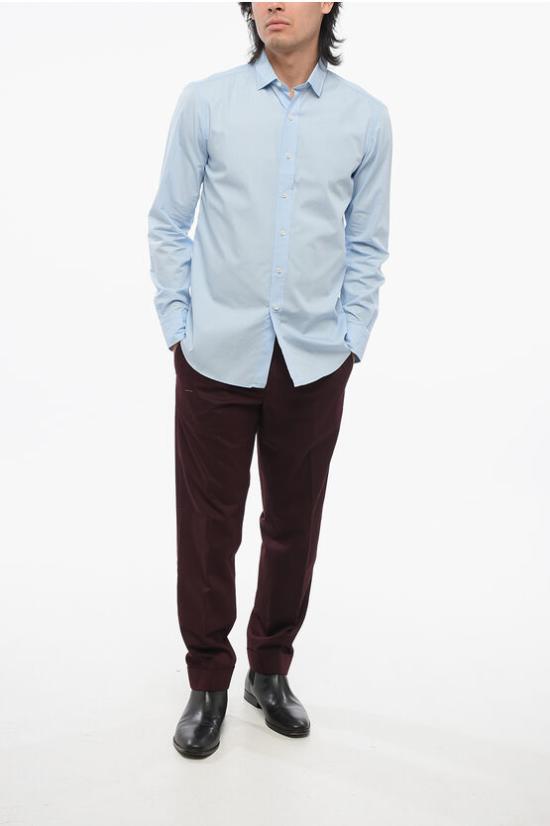  살바토레피콜로 긴팔 셔츠 OR176CO 0 Blue - SALVATORE PICCOLO