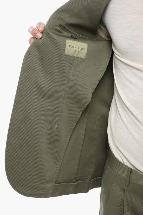  꼬르넬리아니 수트 세트 89NH02 2114509 050 Green - CORNELIANI