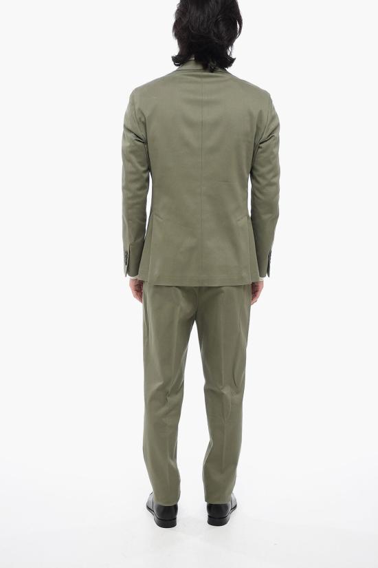  꼬르넬리아니 수트 세트 89NH02 2114509 050 Green - CORNELIANI
