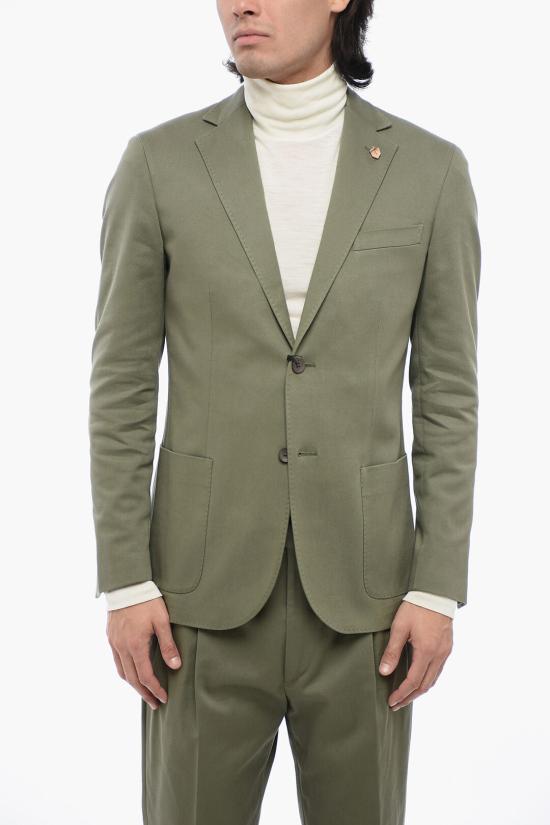  꼬르넬리아니 수트 세트 89NH02 2114509 050 Green - CORNELIANI