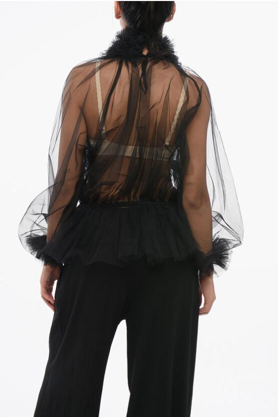  돌체앤가바나 블라우스 F79FHT HLMSY N0000 Black - DOLCE & GABBANA