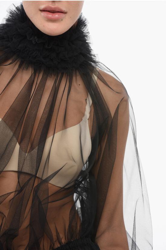  돌체앤가바나 블라우스 F79FHT HLMSY N0000 Black - DOLCE & GABBANA