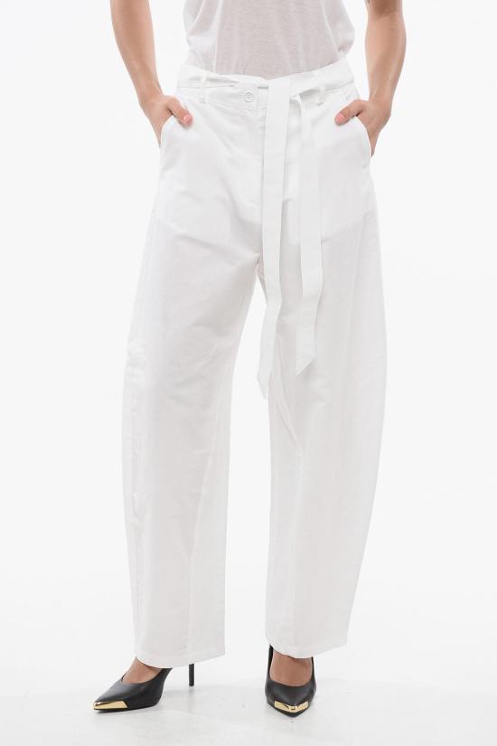  핑코 스트레이트 팬츠 103472A1LCZ04 White