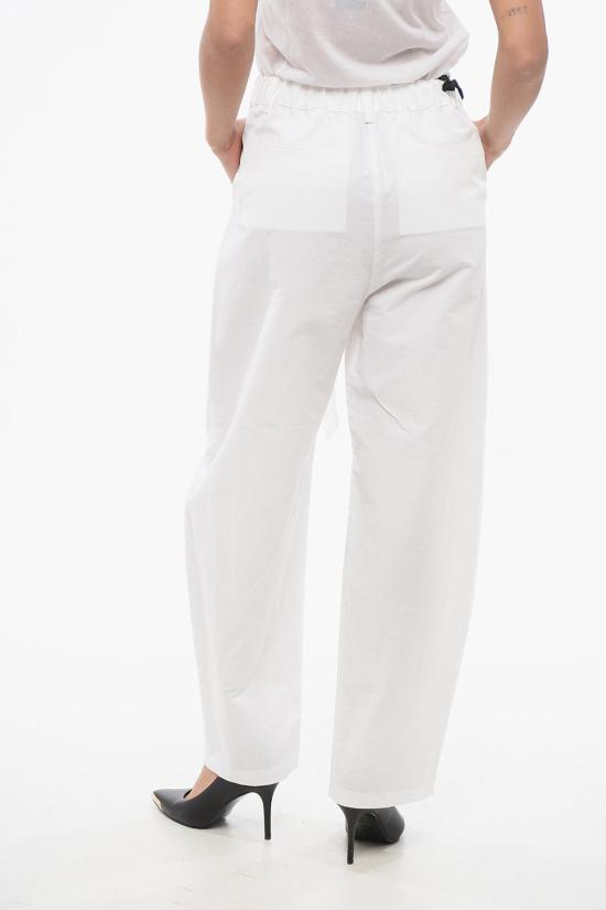  핑코 스트레이트 팬츠 103472A1LCZ04 White - PINKO