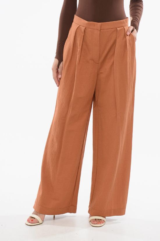  해리스와프런던 스트레이트 팬츠 A8530PYF YF02 Brown