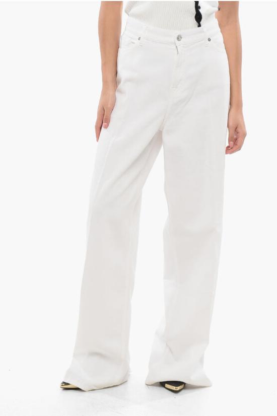  For All 7 Mankind 데님 팬츠 JSP0X100 VA WHITE White