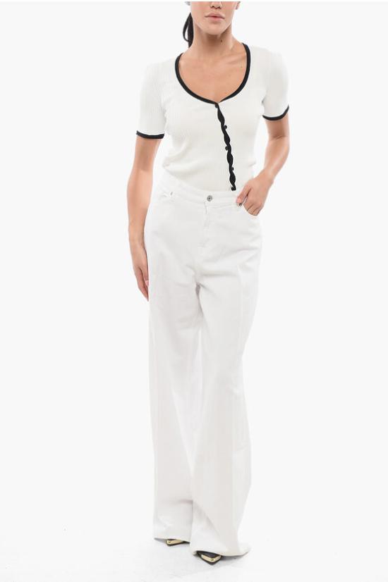  For All 7 Mankind 데님 팬츠 JSP0X100 VA WHITE White - OTHER BRANDS