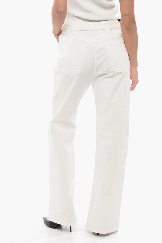  핑코 데님 팬츠 101733A1RAZ14 White - PINKO