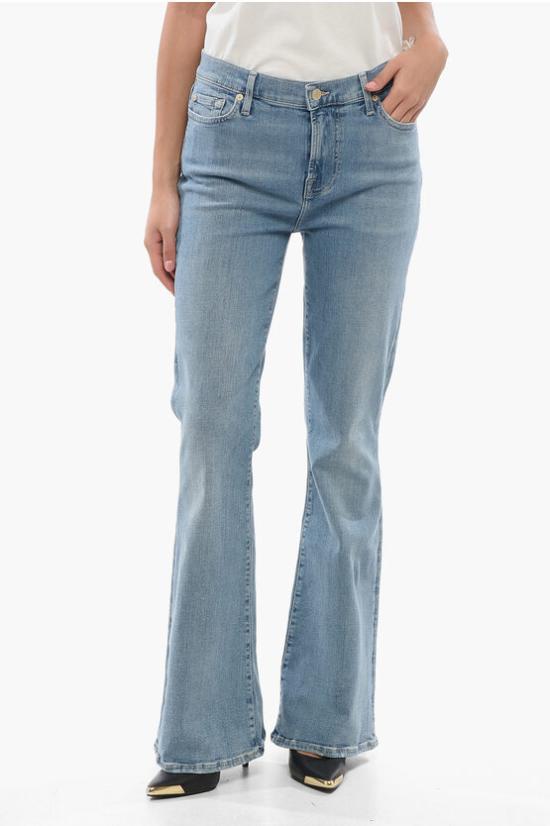  For All 7 Mankind 데님 팬츠 JSHAC120 TR LIGHT BLUE Blue