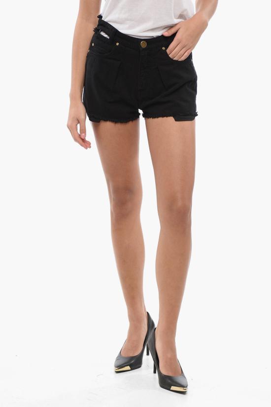  핑코 데님 숏팬츠 102985A1MNZ99 Black
