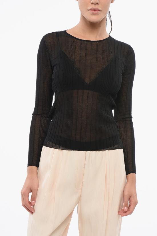  핑코 긴팔 티셔츠 102977A1NDZ99 Black