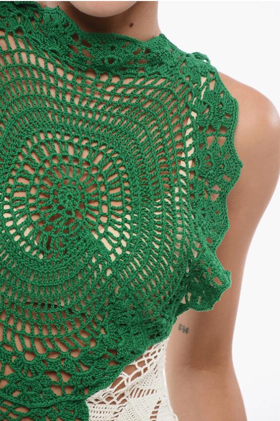  더로우 민소매 티셔츠 7181Y512GWH Green - THE ROW