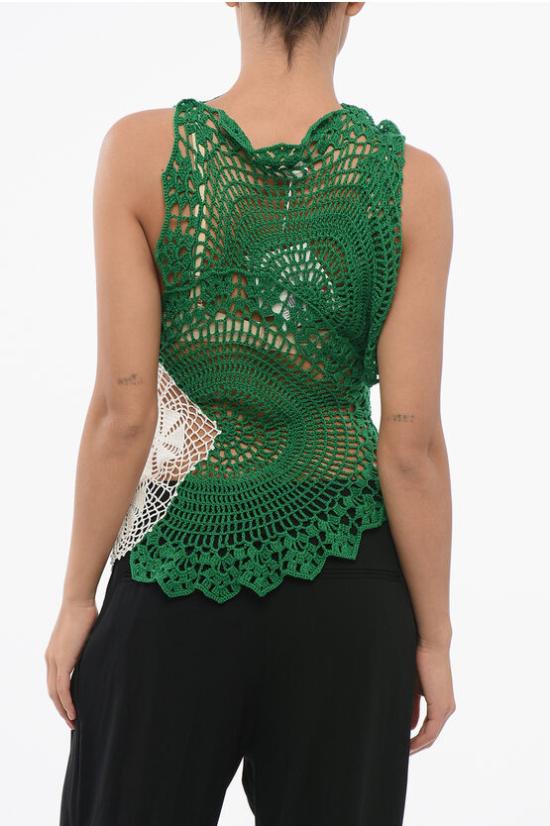  더로우 민소매 티셔츠 7181Y512GWH Green - THE ROW