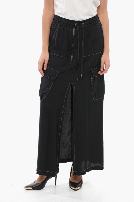  핑코 롱 스커트 103564A1WUZ99 Black