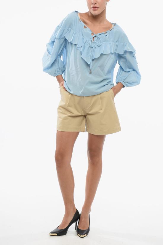  핑코 블라우스 103586A1X2E55 Blue - PINKO