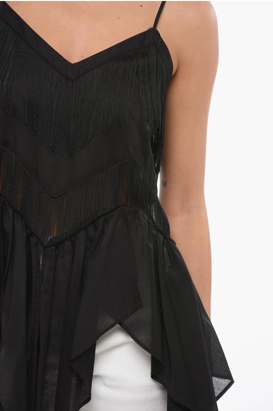  핑코 민소매 티셔츠 103734A1XNZ99 Black - PINKO