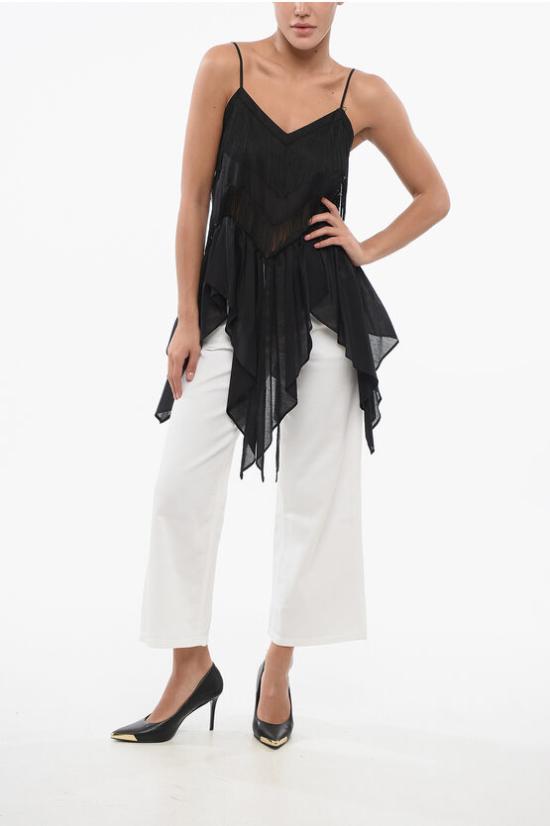  핑코 민소매 티셔츠 103734A1XNZ99 Black - PINKO