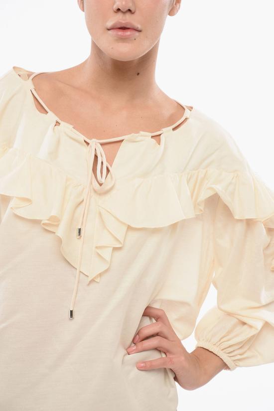  핑코 블라우스 103586A1X2P97 Beige - PINKO