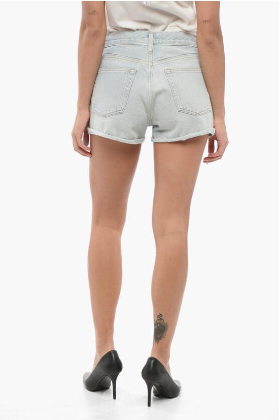  에이골디 데님 숏팬츠 A026E1141 FRWEL Blue - AGOLDE