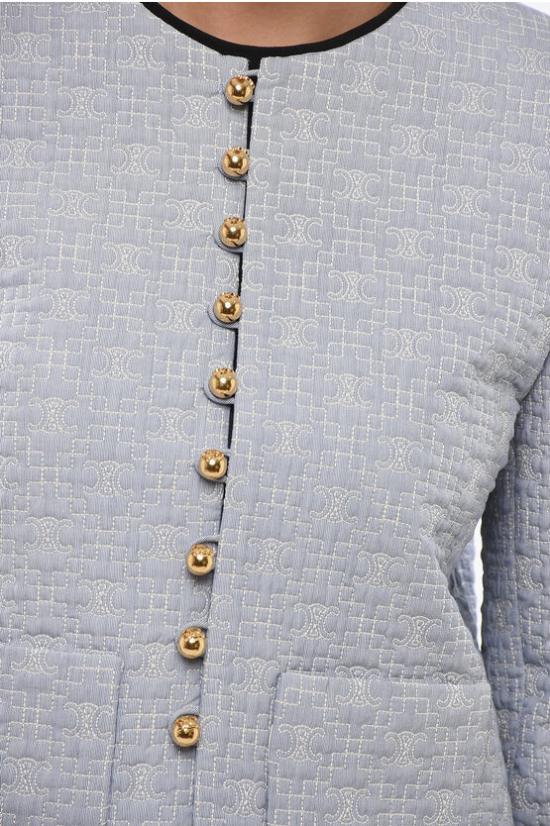  셀린느 수트 자켓 2V65S128X 07CG Light blue - CELINE