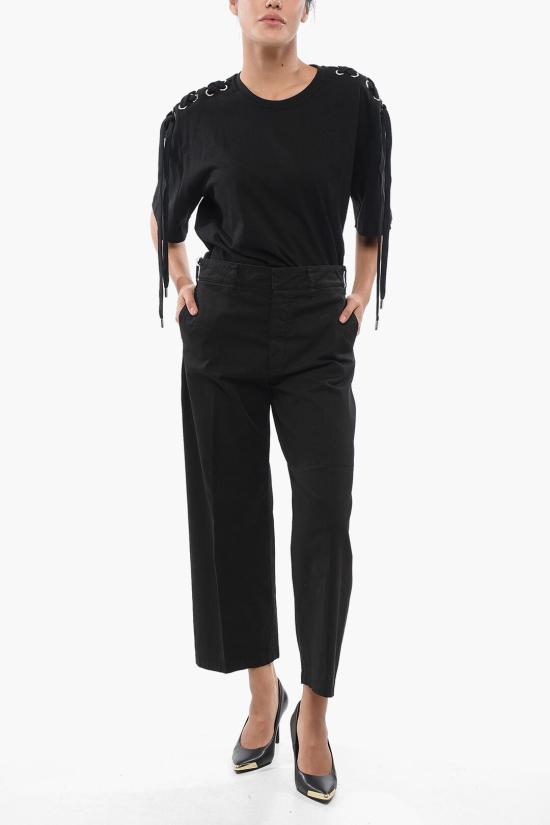  디파트먼트5 스트레이트 팬츠 DP0511TS0001 999 Black - DEPARTMENT 5