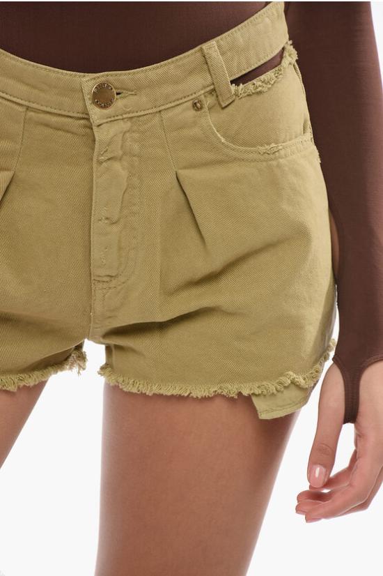  핑코 데님 숏팬츠 102985A1MNV64 Brown - PINKO
