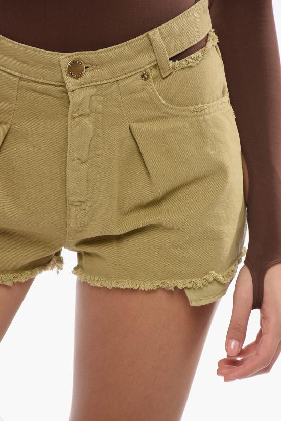  핑코 데님 숏팬츠 102985A1MNV64 Brown - PINKO