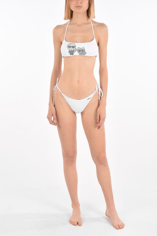  칼라거펠트 비키니 수영복 KL22WTP04 WHITE White - KARL LAGERFELD