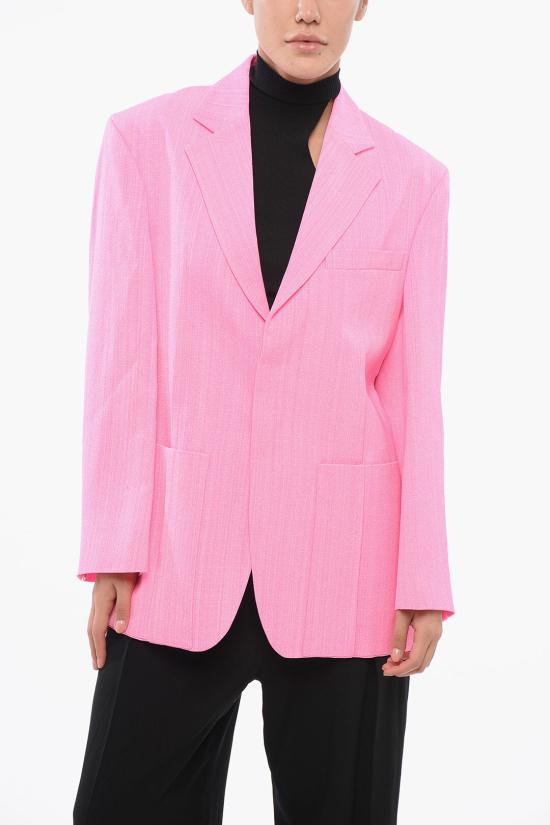  자크뮈스 수트 자켓 213JA101 1031 430 Pink