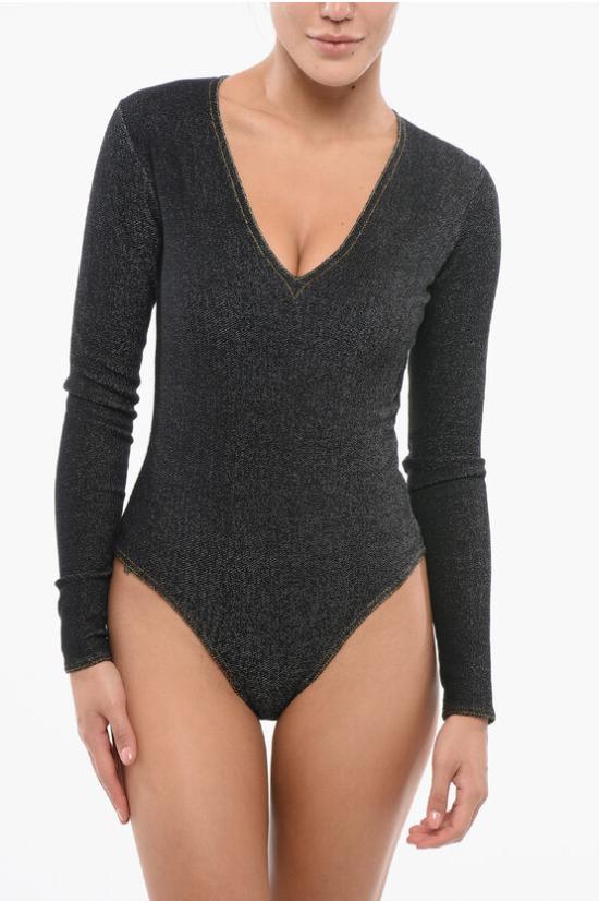  알라이아 바디수트 티셔츠 AA9B02354M824 0 991 Blue